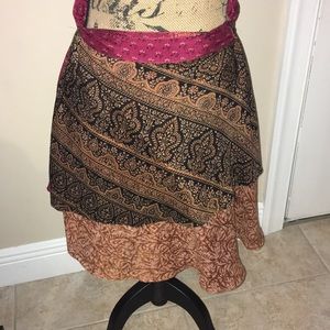Wrap skirt adjustable size